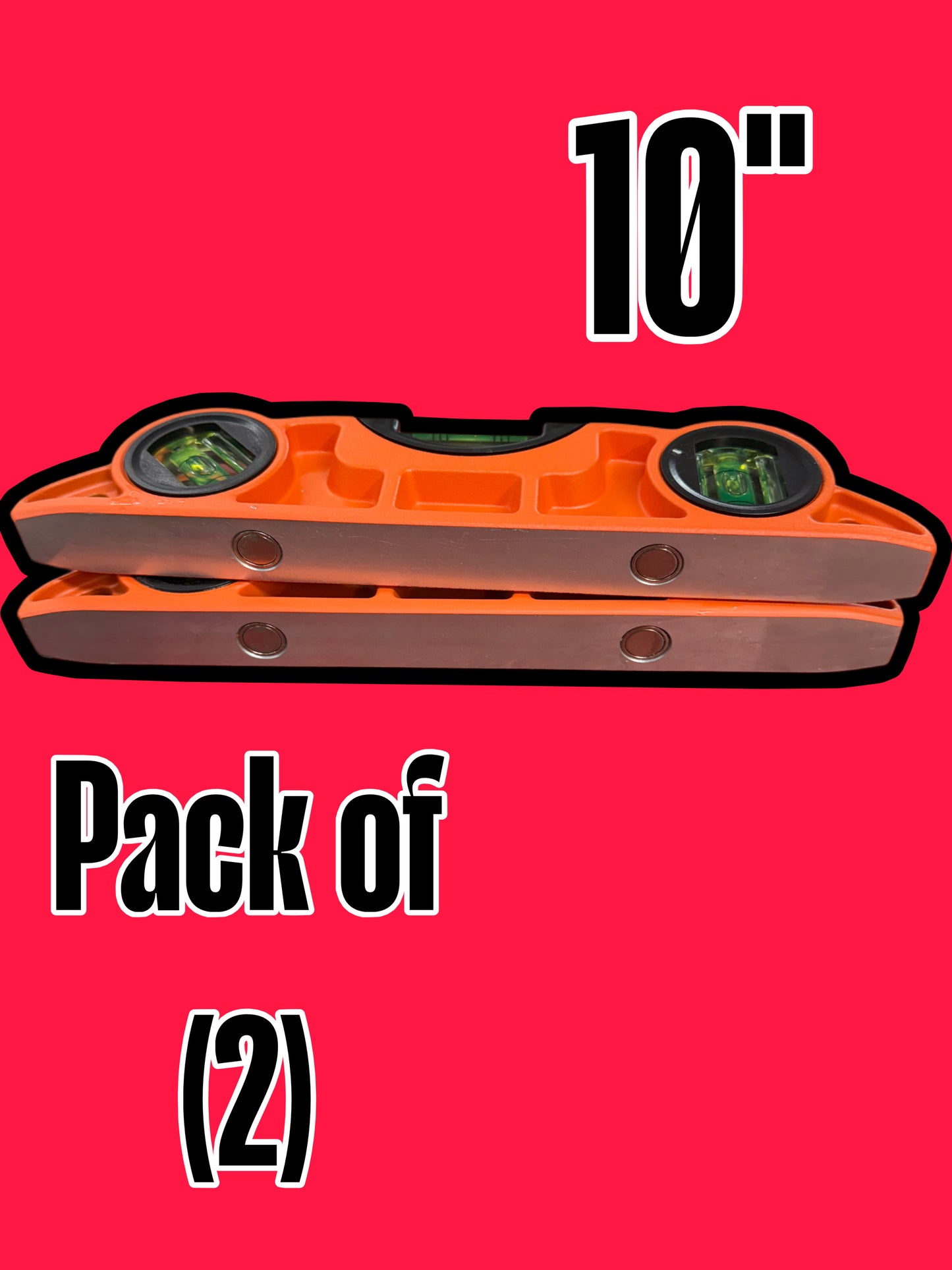 Torpedo Level 9” (Pack of 2 Bundle)