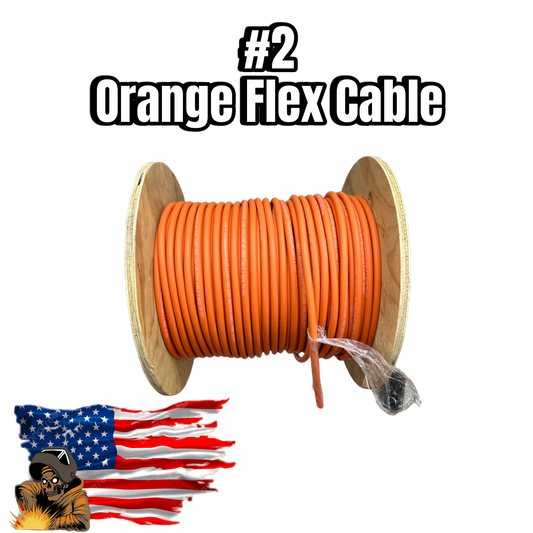 #2 Orange Flex Cable