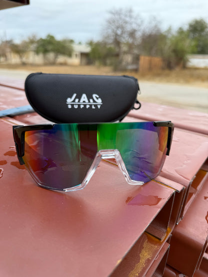 J.A.C Z87+ Impact Rated Safety Glasses With Foam Liner - 3515