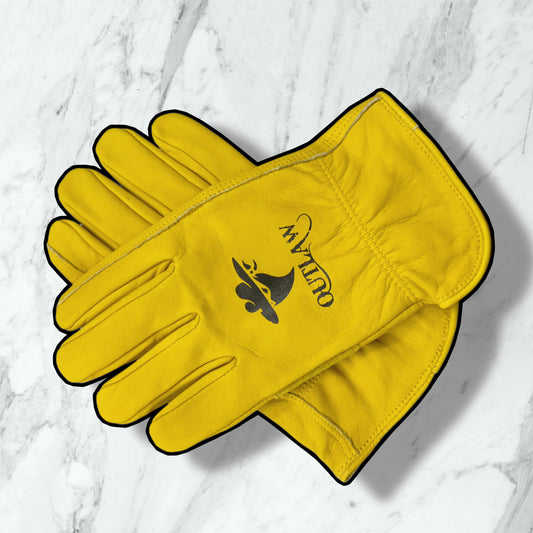 Leather Work Gloves HD