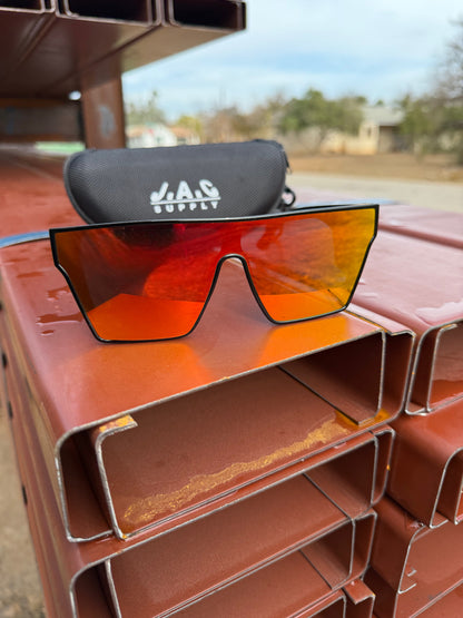 J.A.C Z87.1+ Impact Rated Safety Glasses - 3408