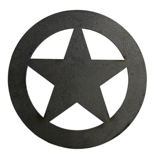 Star Circle Steel - 4"