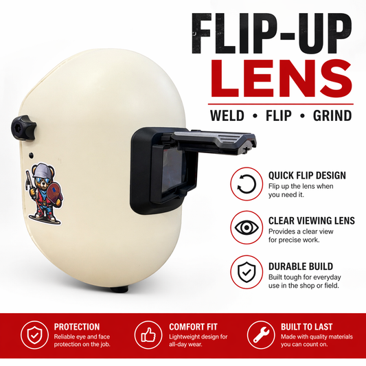 Welding Sugar Scoop Flip Front Lens