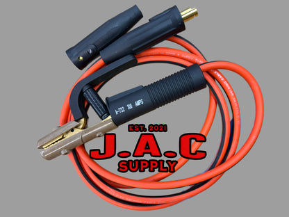 Electrode Holder with 10ft #2 Flex Cable + Quick-Connect Plugs