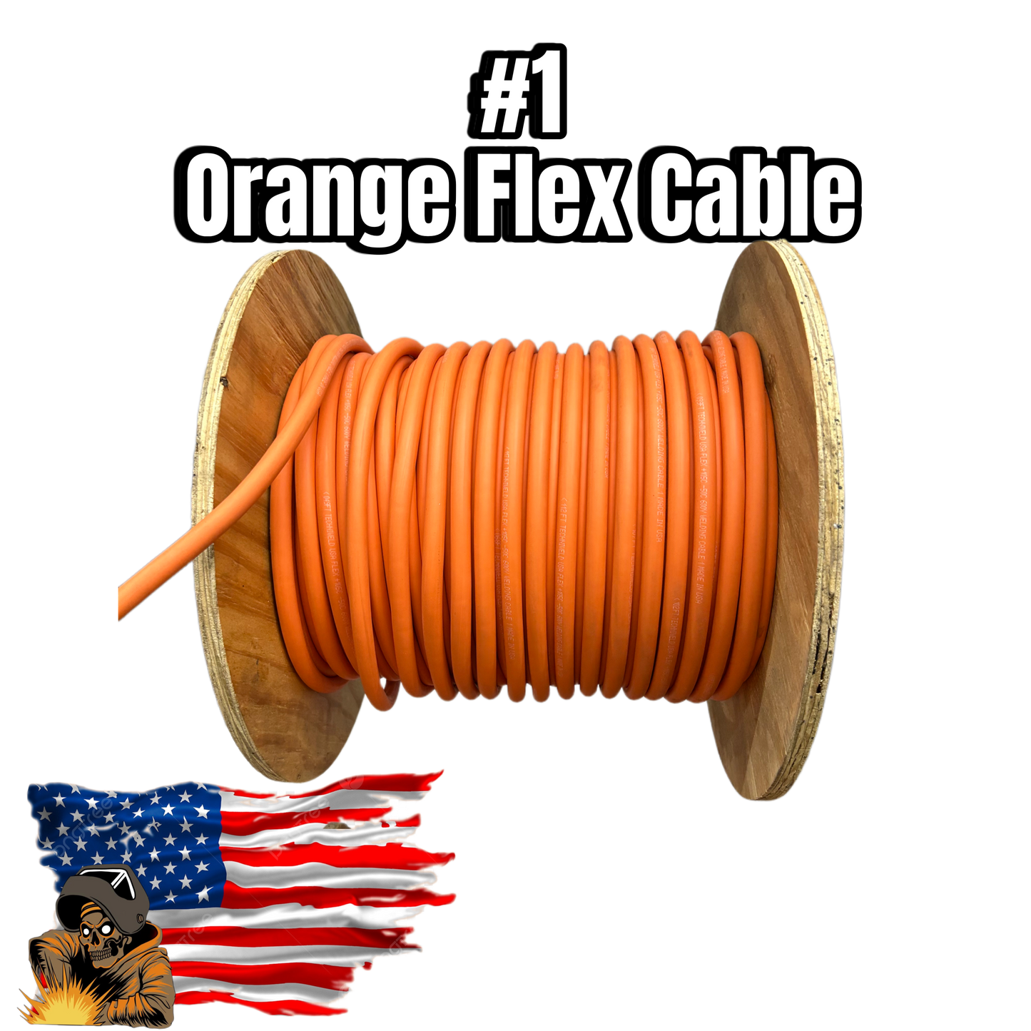 #1 Orange Flex Cable