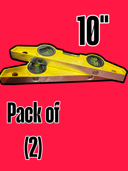 10” Torpedo Level (2 Pack Bundle)